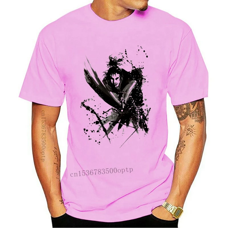 

Мужская одежда, Классическая футболка, мужские черные и белые топы, футболки с японским Самураем и чернилами, молодежная Женская одежда, хло...