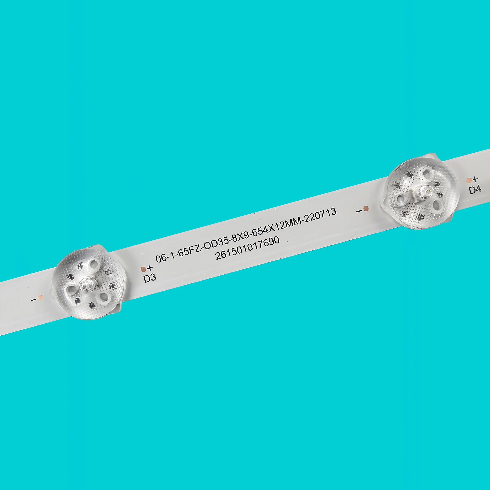 Фото Светодиодная лента подсветки для Haier 65 Smart TV S3 06-1-65FZ-0D35-8X9-654X12MM-220713 №4