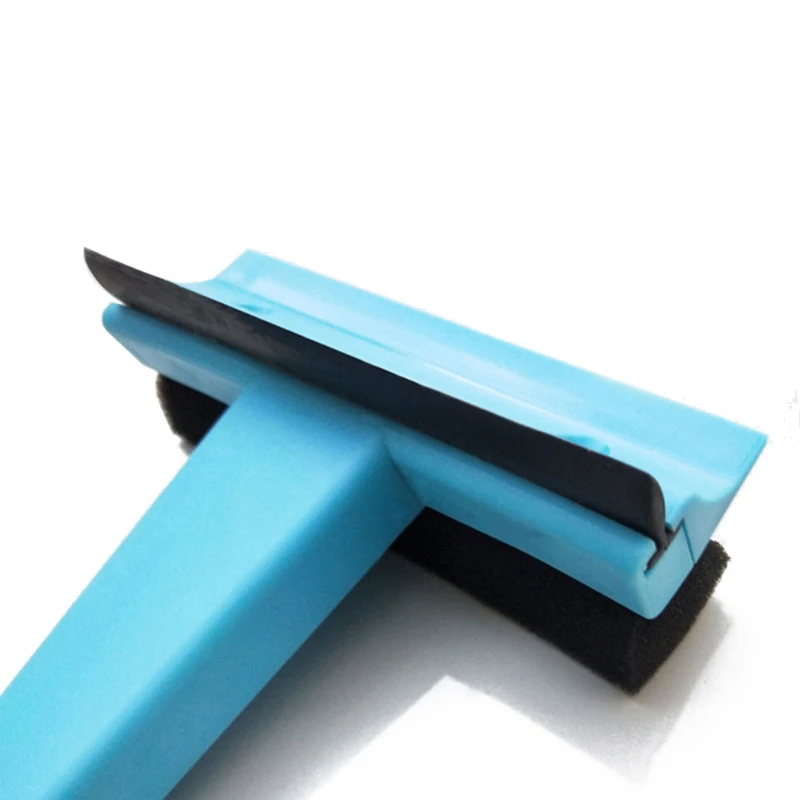 

J60F Portable Cleaning Scraper for Window Tint Film Installing Handheld Cleaning Bulldozer Squeegee with Long Handle