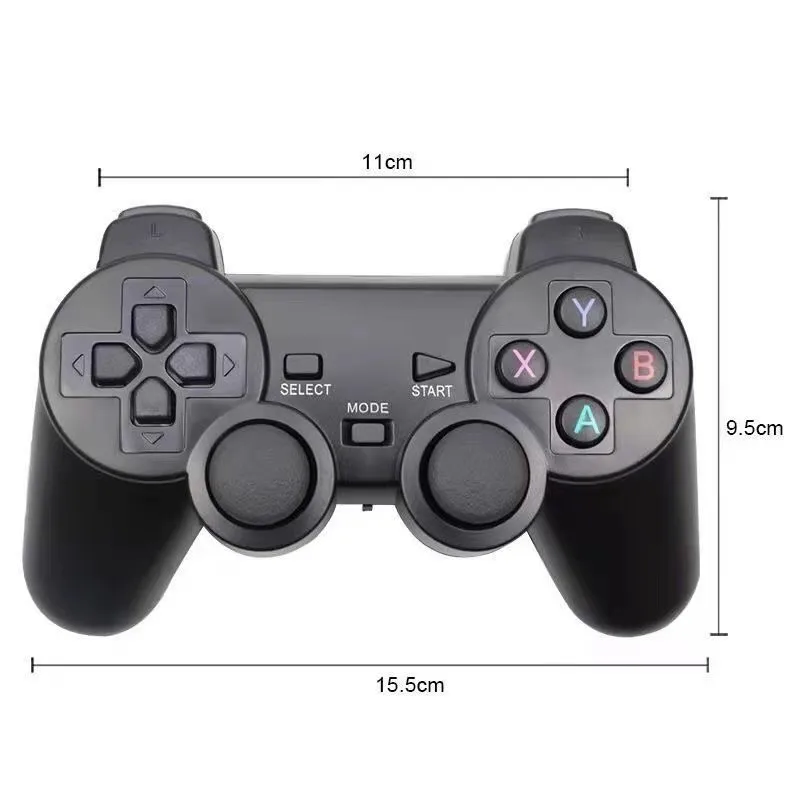 Фото Беспроводной Bluetooth-приемник Game Box 2.4G, беспроводной двойной контроллер без моторов №4