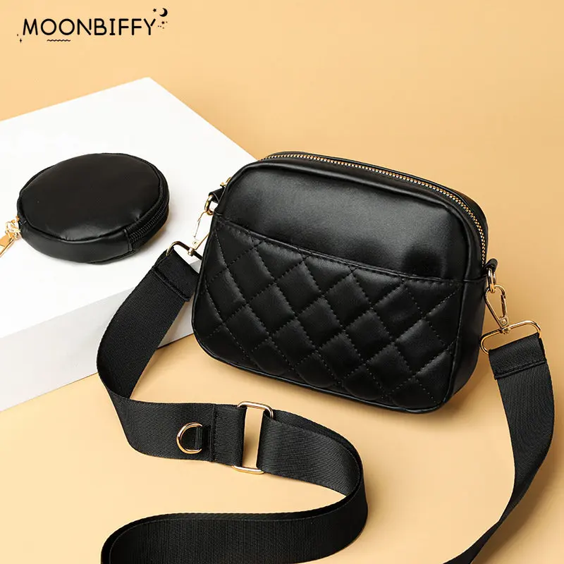 

Small Zipper Women Satchel Handbags Fashion 2 In 1 Messenger Bags Adjustable Strap Girl Crossbody Handbags for Travel Shopping