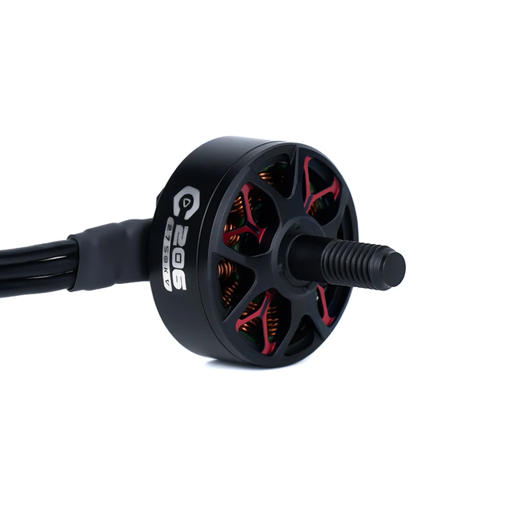 Фото AXISFLYING 4 шт. C206 V2 2006 2750KV FPV Бесщеточный двигатель 6S Lipo 2,5 мм вал 12N14P для RC FPV MANTA3.6 FPV беспилотные дроны DIY части №3