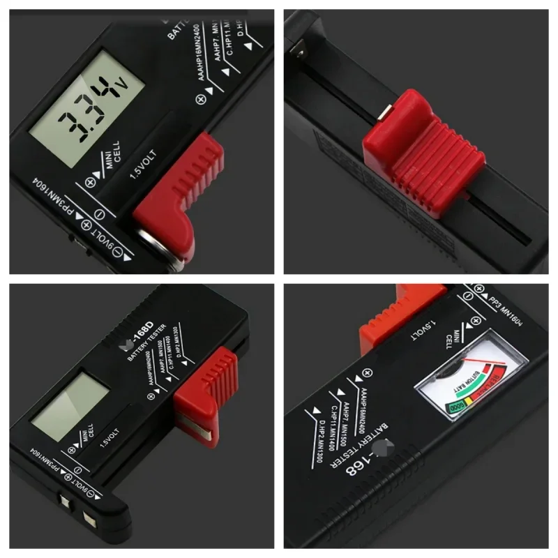 Цифровой высокоточный измеритель напряжения сухой батареи указатель оставшийся