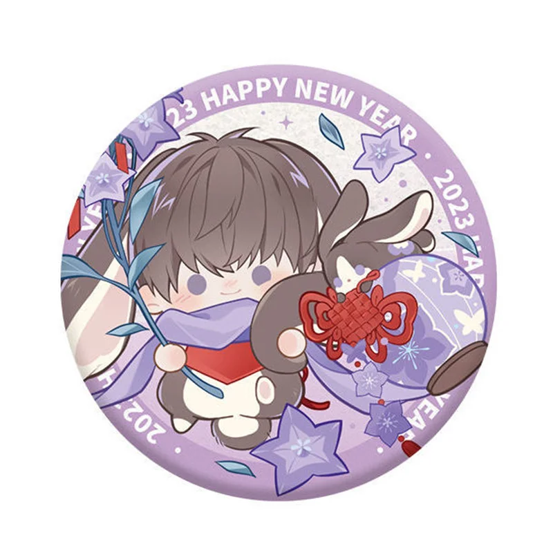 Аниме Love and Producer Li zeyan Lingxiao Zhou qiluo Значок Косплей Опора Булавка Брошь Сияющая