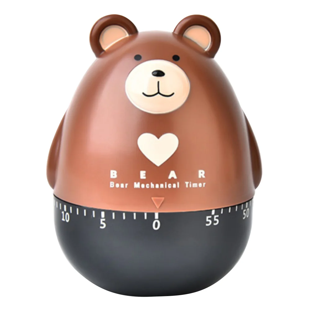 

Tem Bear Timer Multipurpose Cartoon Adorable Device Cooking Timing Tool Lovely Food