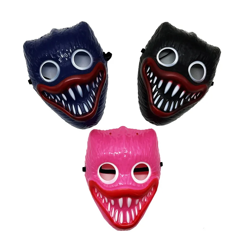 

Bobby mask new poppy playtime cross-border hot Halloween injection huggy wuggy mask