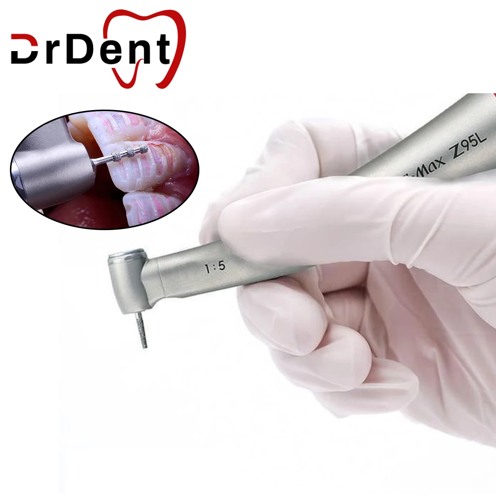 

Drdent Dental TI MAX X95L TYPE 1:5 Fiber Optic Contra Angle Low Speed Handpiece X95 / Z95L