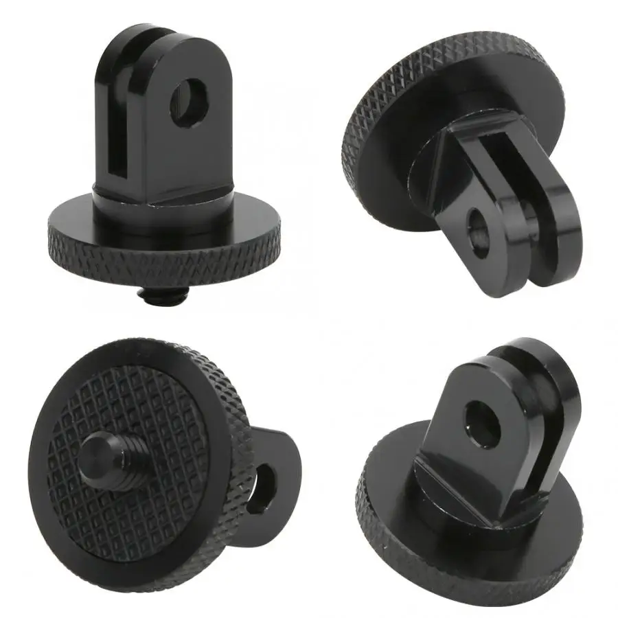 

Aluminum Alloy 1/4 inch Mini Tripod Adapter Mount for GoPro Hero11 10 9 8 7 Black Sjcam M10 Xiaomi Yi 4K Eken Go Pro Accessory