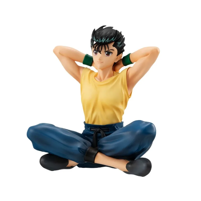 Фото В наличии Оригинальная фигурка MegaHouse Yu Yu Hakusho Urameshi Yuusuke G.E.M. Аниме-фигурка Tenohira: Гаражный набор для сборки, модель аниме-персонажа, игрушка №3