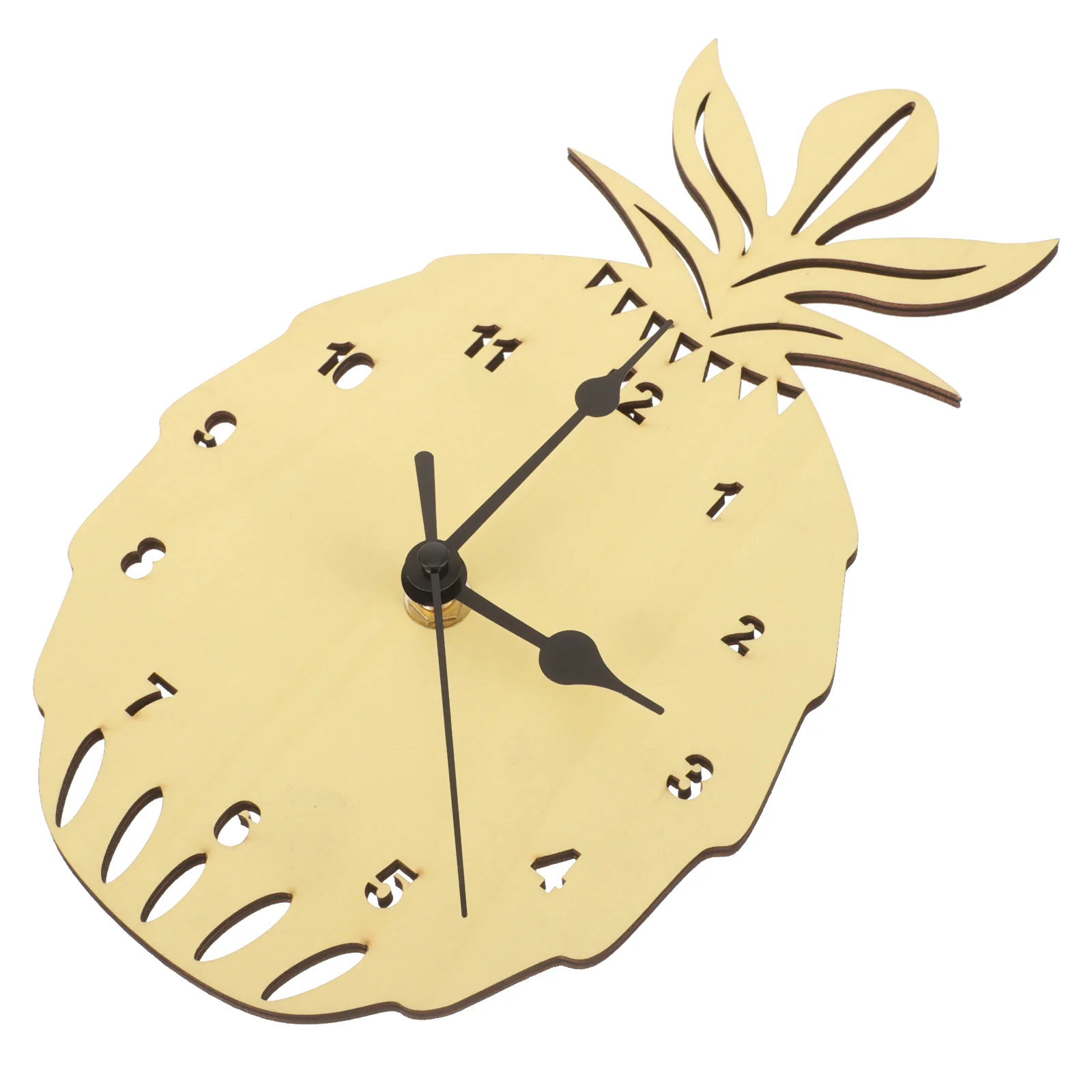 

Creative Wall Clock Modern Cartoon Wall Clock Pineapple Shape Silent Wall Clock Decoration