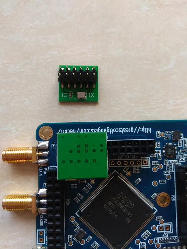 TCXO часы CLK PPM 0 1 тактовый генератор модуль для HackRF One SDR |