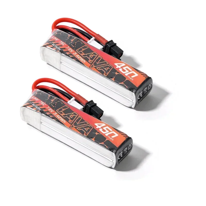 (2 шт.) Аккумулятор BETAFPV LAVA 2S/3S/4S 450 мАч 75C