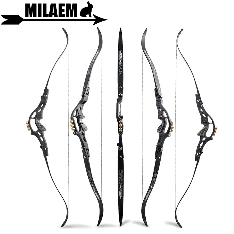 

62inch 30-60lbs Archery ILF Recurve Bow 19inch Recurve Bow Riser Multifunction American Hunting Bow Shooting Accessories