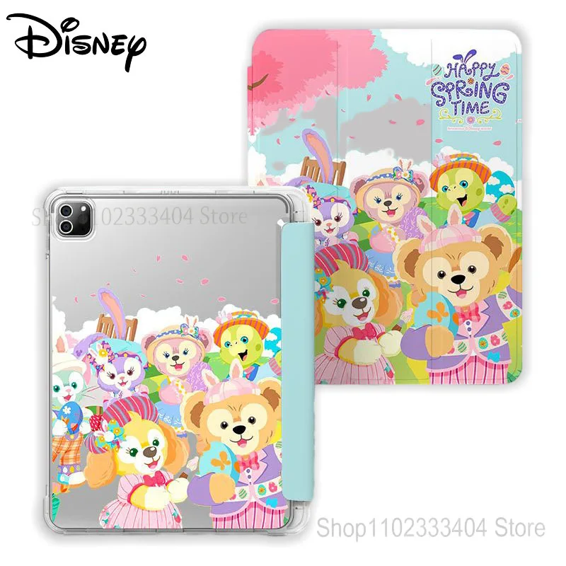 

Чехол для планшета Disney StellaLou Duffy Gelatoni для iPad Air 1 2 3 Mini 4 5 iPad Pro 2022 11 дюймов защитный чехол со слотом для ручки