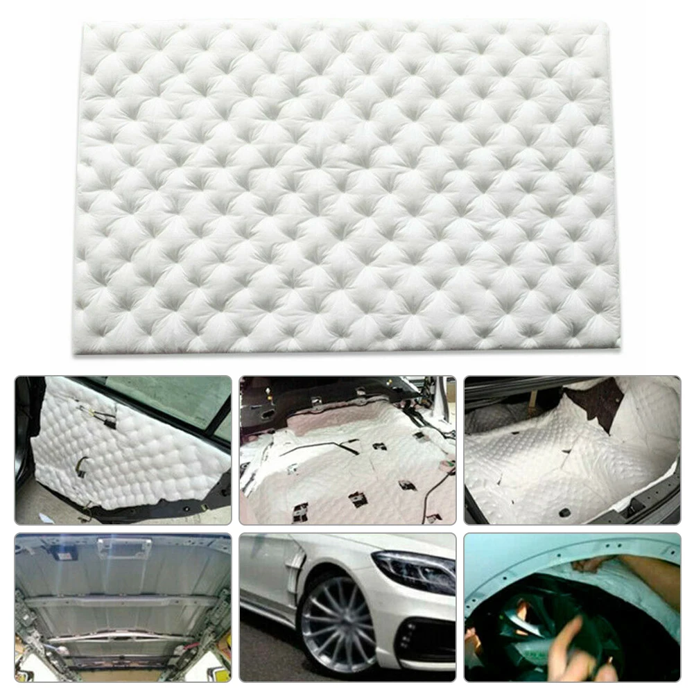 

New 1Pc 80x50cm Car Sound Proofing Deadening Insulation Closed Cell Foam Flame Retardant Foam Mat Auto Interior Accessories