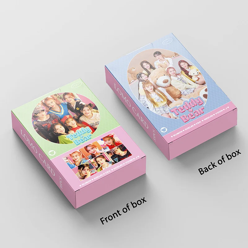 

55pcs/set Kpop Stayc WE HEED LOVE YOUNG-LUV.COM Album Photocards Photo Lomo Cards SEEUN Stayc Postcards For Fans Collection Gift