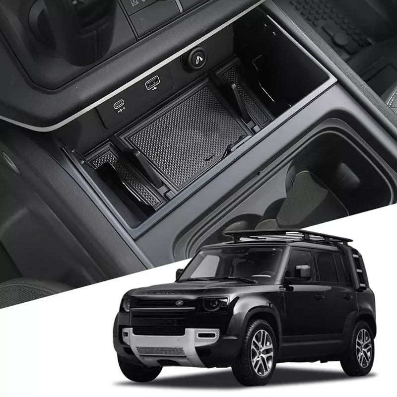 

Central Storage Armrest Box Storage Box Phone Box For Land Rover Defender 90 110 2020-2022 Car Styling Interior Accessories