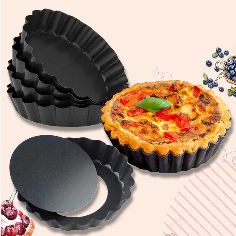 Форма для выпечки съемное дно антипригарное покрытие 10/10 6 в ассортименте