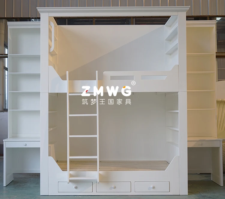 Кровать из массива дерева новые детские высокие и низкие кровати для детей