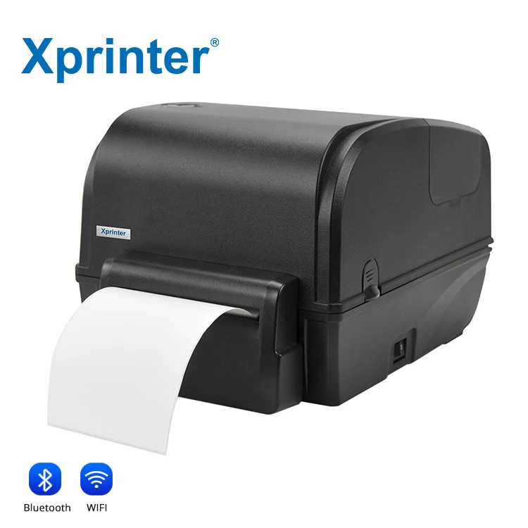 Фото Термотрансферный принтер этикеток Xprinter XP-TT426B/XP-TT437B, настольный, 4 дюйма, для массовой печати штрихкодов №5