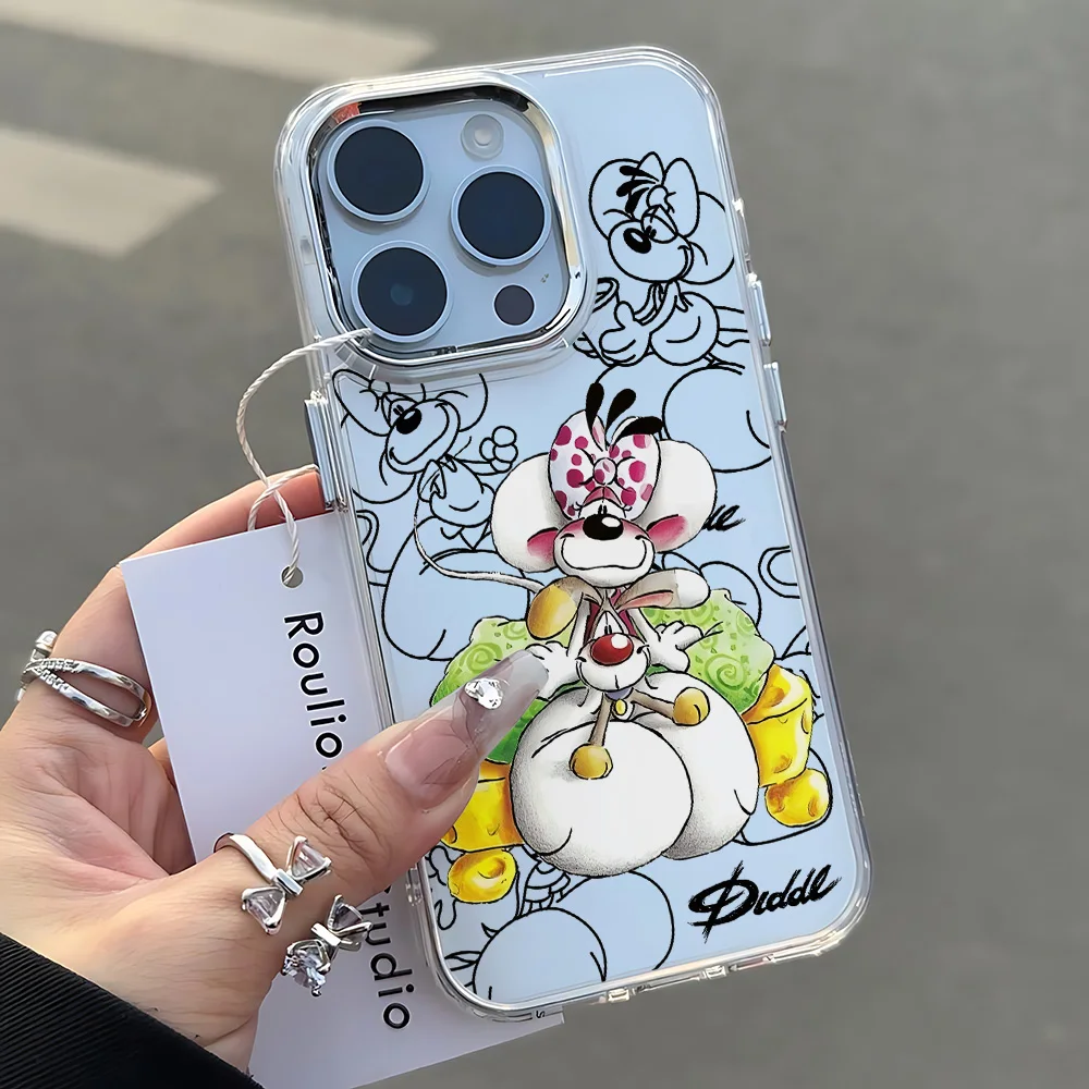 Фото Новый чехол для телефона с рисунком Diddls Mouses для Google Pixel 10 9 8 7 8A 9A XL Pro 4G 5G, прозрачная мягкая силиконовая задняя крышка из ТПУ №4