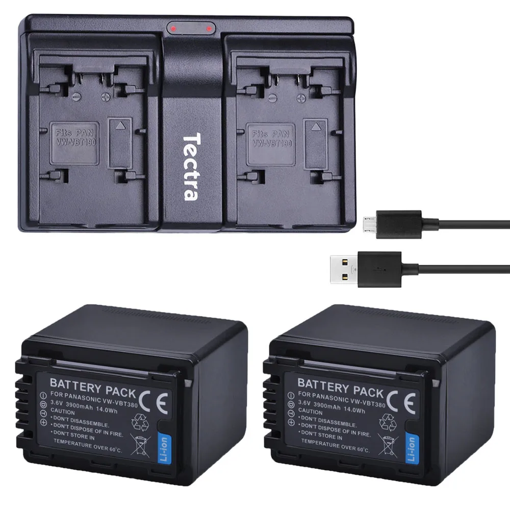 

Tectra VW-VBT380 VBT380 аккумулятор + двойное зарядное устройство для фотовспышки