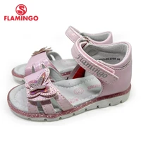 flamingo 2022 kids sandals for girls hook loop flat arched design chlid casual princess shoes size 23 28 221s z6 27502751