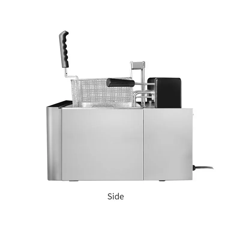 Электрическая фритюрница с автоматическим подъемом большой емкости контролем