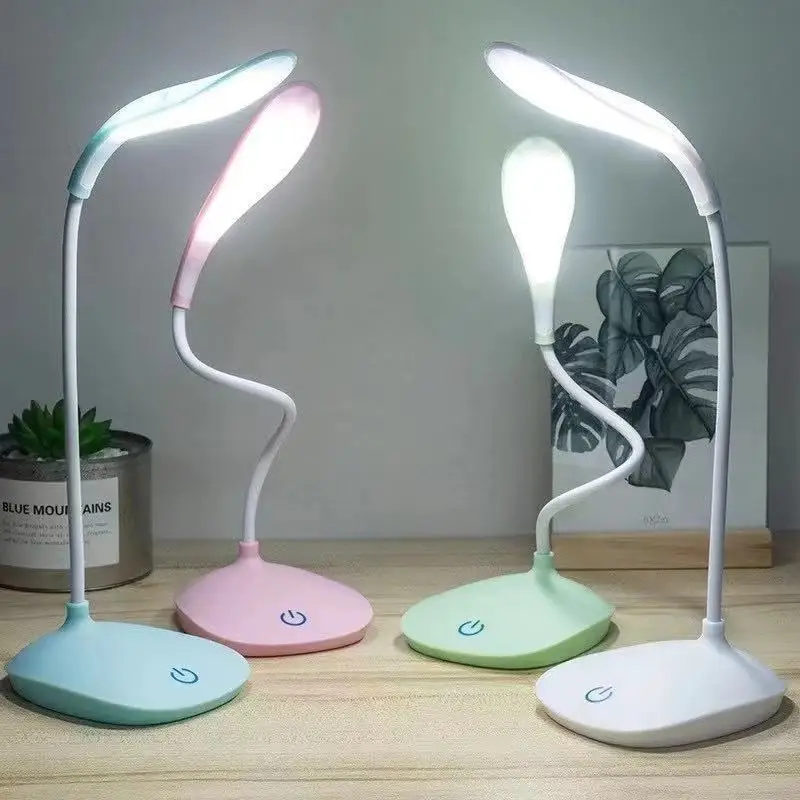 

Home Lighting Table Lamp Rechargeable Battery LED Stand Kids Desk Lamp Table Top Lanterns For Student Study Reading Book Lights