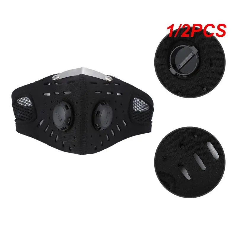 

1/2 шт., Ветрозащитная маска для лица с активированным углем