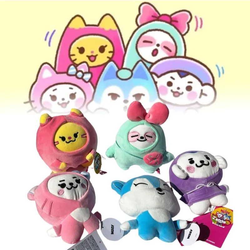 

20CM Kpop ITZY Plush WDZY Cartoon Doll Soft Stuffed Plushie Anime Character Decorate Room Fans Collection Gift Kawaii Toy Kids