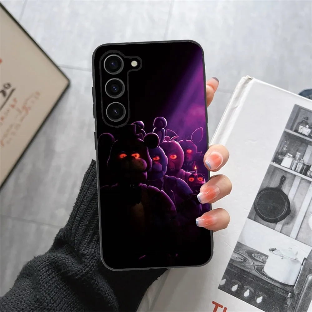 F-Fnaf Game Five Nights Phone Case For Samsung Galaxy A13 21s 22 31 32 52 53 71 80 91 Black Soft Cover