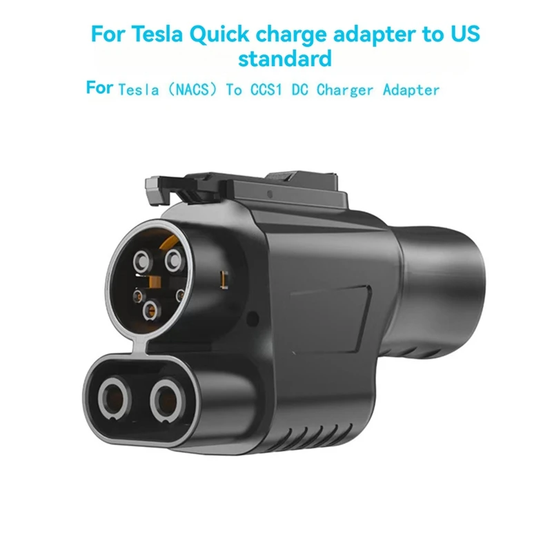 Адаптер NACS к CCS1 для автомобиля Ford Rivian GM Tesla адаптеру постоянного тока Supercharger Dc