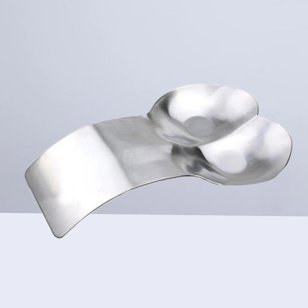 

Hotel Restaurant Kitchen for Spatula Holder Soup Spoon Rack Cutlery Tray Large Thicken Double Spoon Rest 1 Pc