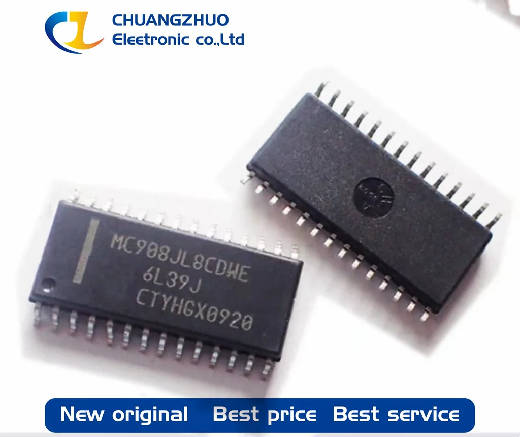 

1 шт. новый оригинальный MC908JL8CDWE MCU 8BIT 8KB FLASH 28soic