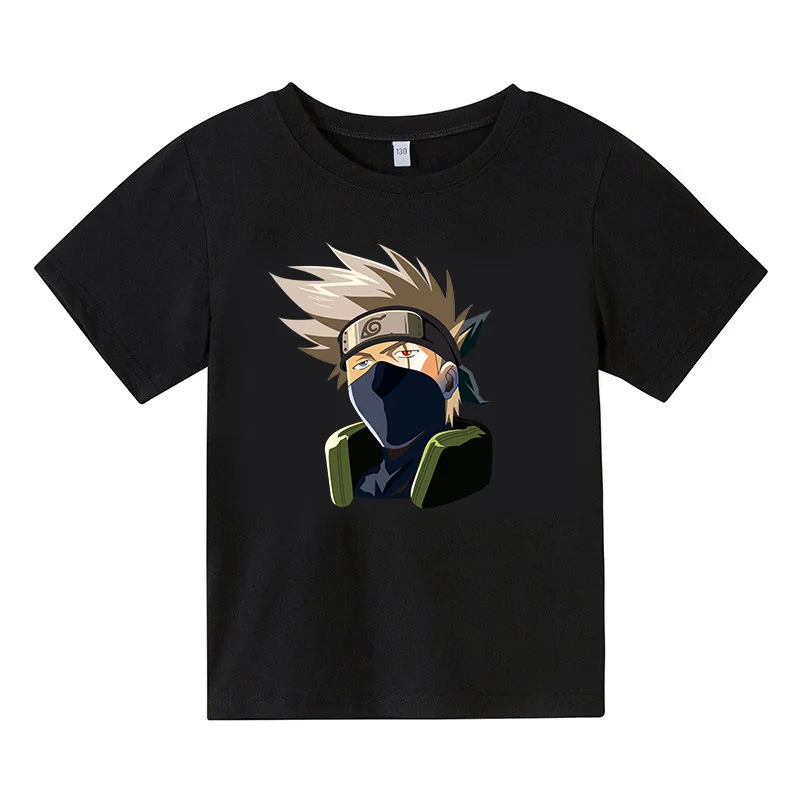 

The Latest Summer 2022 Clothing for Kids Outfits,The Naruto- Prints Short Sleeve T-shirts for Boys and Girls,Tops for Teenager