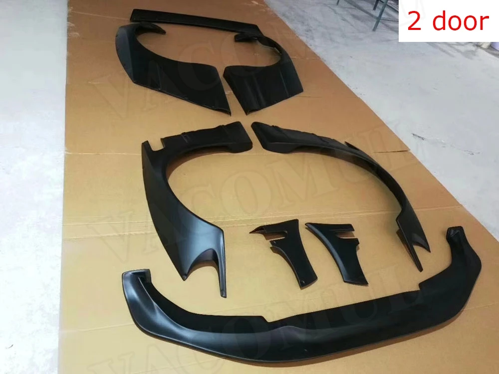 

Car Wide Body Kit For BMW E46 FRP Fiber Glass Bodykit Cover Front Lip Rear Fender Trunk Spoiler Rocket Bunny Parts