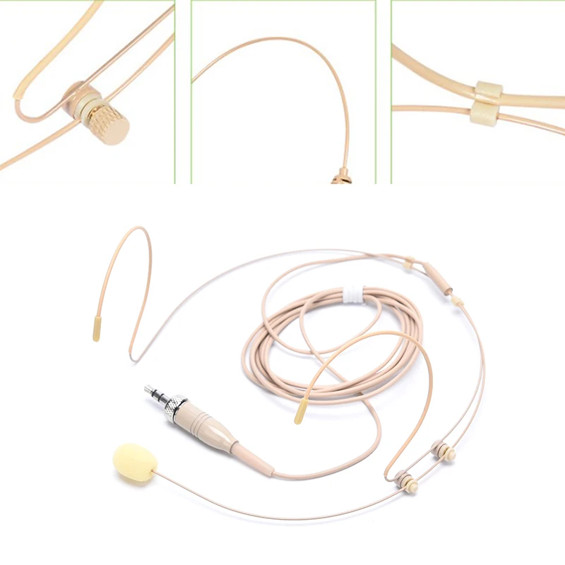 Профессиональная гарнитура со всенаправленным конденсаторным микрофоном для