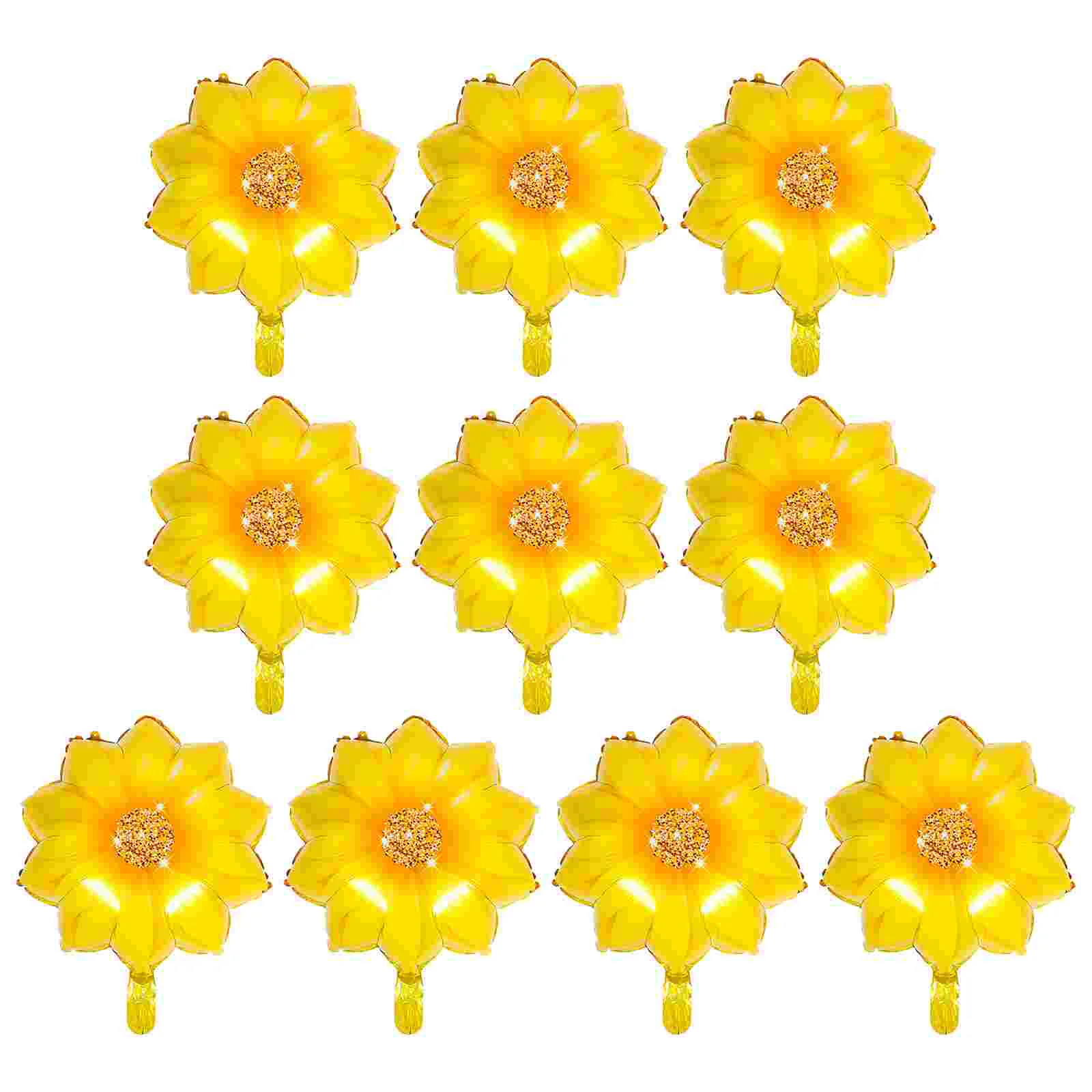 

Balloon Sunflower Birthday Balloons Memorial Balloons Sunflower Balloon Wedding New Year Party Supplies