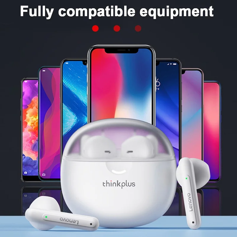 

Original Lenovo LP1 Pro TWS Earphone Wireless Bluetooth Headphones Waterproof Sport Headsets Noise Reduction Earbuds With Mic