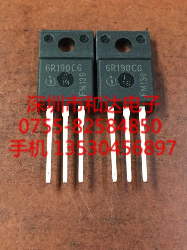 

5 шт.-10 шт., IPA6R190C6 6R190C6 TO-220F, оригинал в наличии
