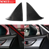 car accessories carbon fiber for mazda 3 axela bn 2013 2016 interior door window corner triangle panel automobile trim cover