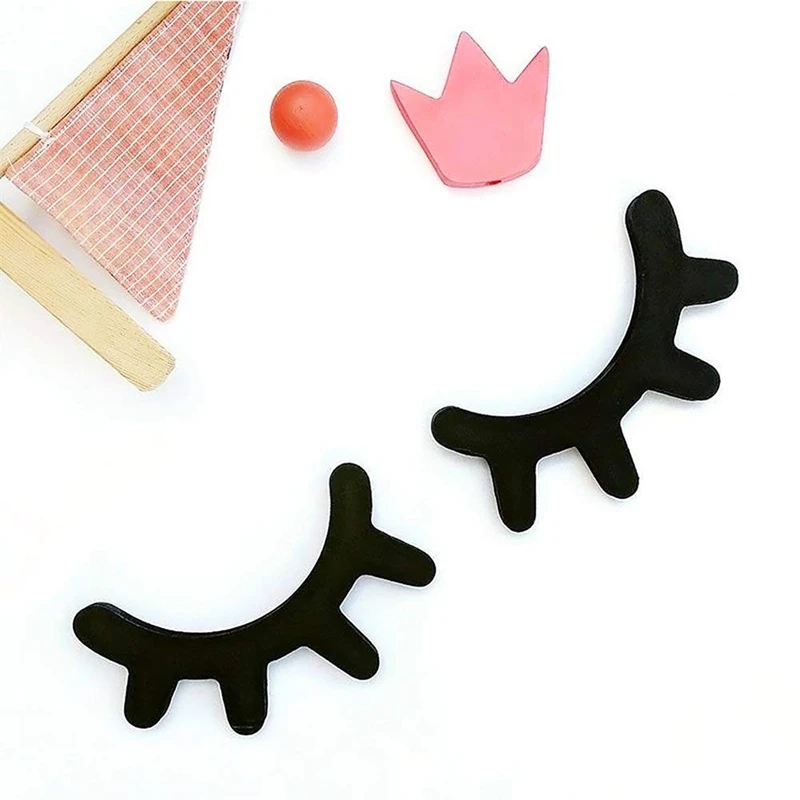 2-парный настенный декор Спящие глаза с деревянными ресницами настенное