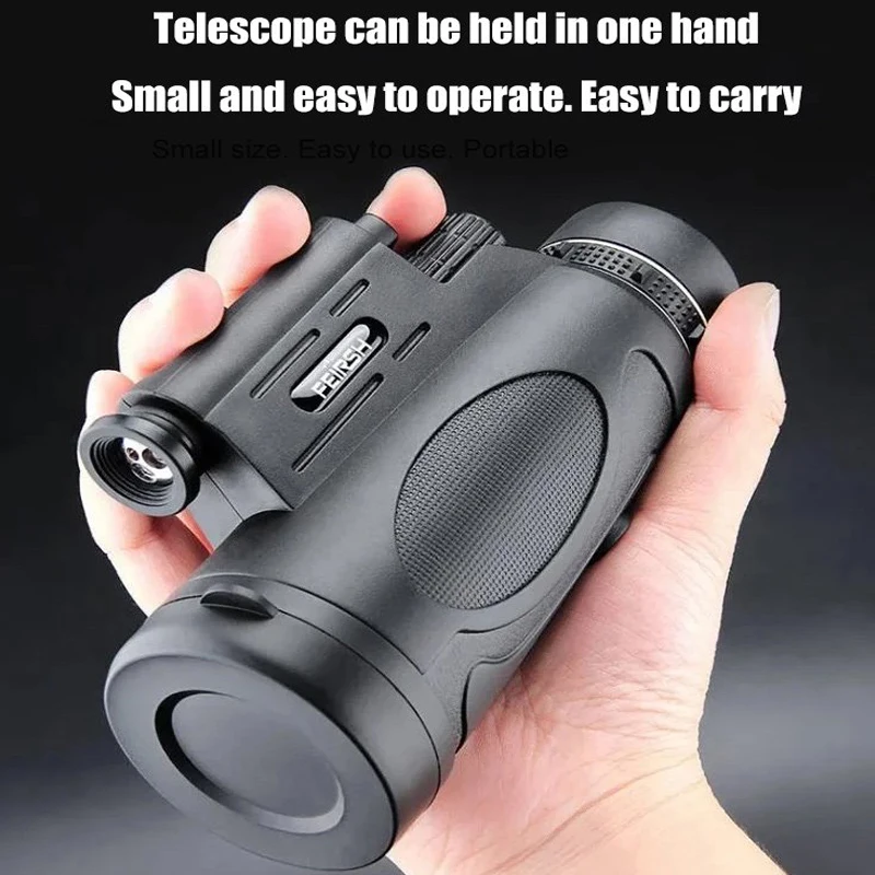 

telescope HD Professional Monocular Powerful Binoculars Long Range High Quality Telescope Zoom Portable Low Night Vision Militar