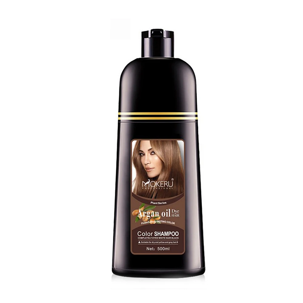 

5 Minutes Organic Natural Fast Hair Dye Noni Plant Essence Black Hair Color Dye Shampoo For Cover Gray White Hair Mokeru