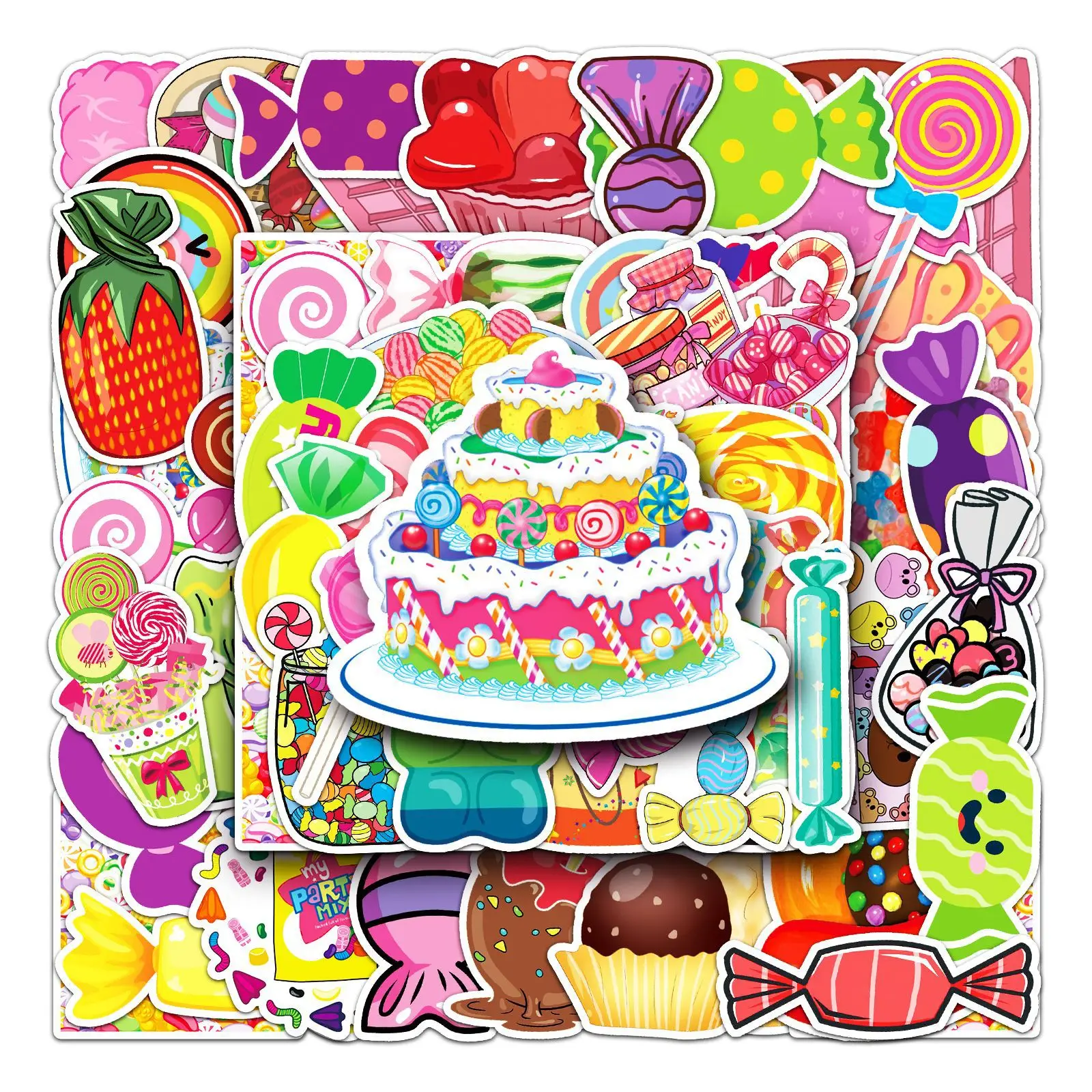 

10/30/50 шт., водонепроницаемые наклейки для холодильника