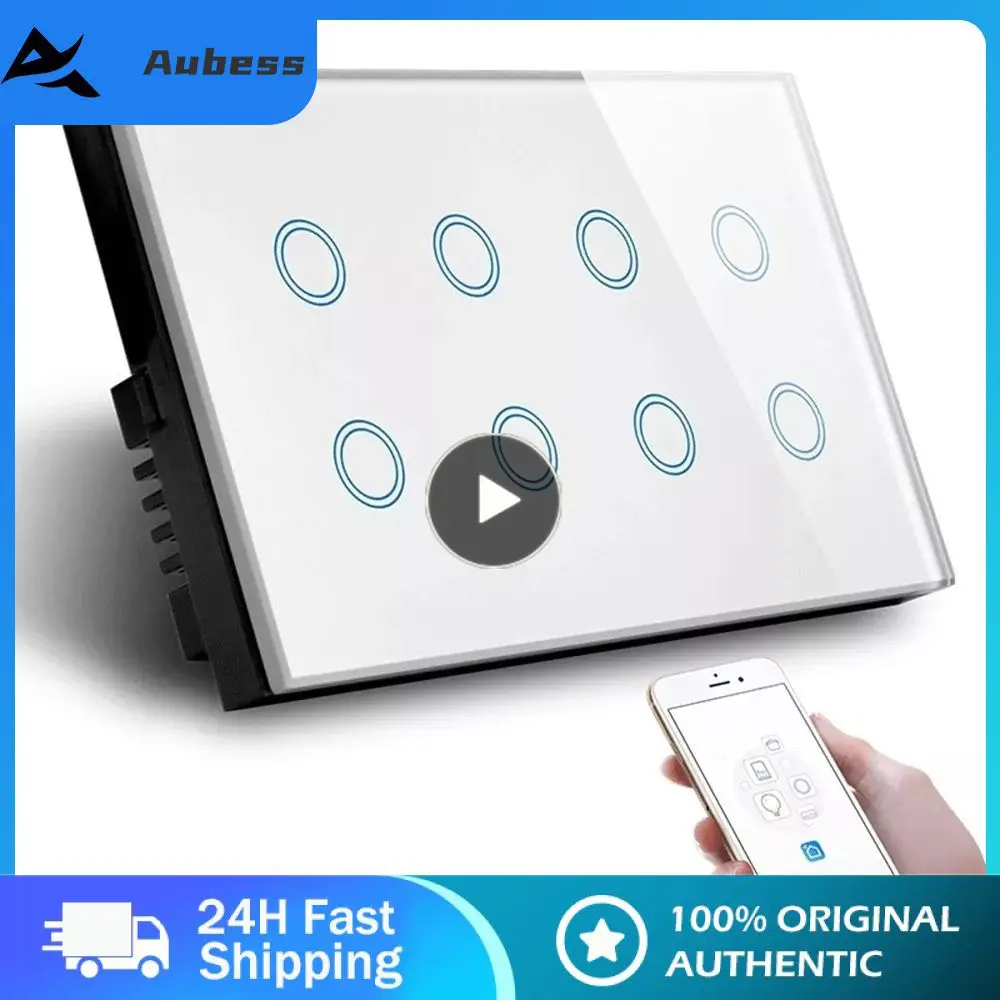 

8 Channel Switch Remote Control Via App User Friendly Interface Intelligent Switch Support Power-down Memory Application Control