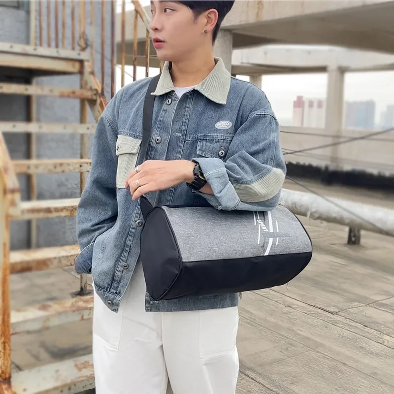 

Large Capacity Gym Bags Men Women Outdoor Sport Backpack Multifunction Travel Finess Portable Yoga Swimming Handbag Training Bag