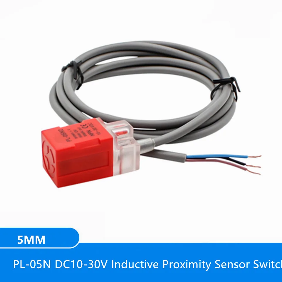 

1pcs PL-05N Inductive Proximity Sensor Switch 5mm Detection NPN out DC10-30V Normal Open