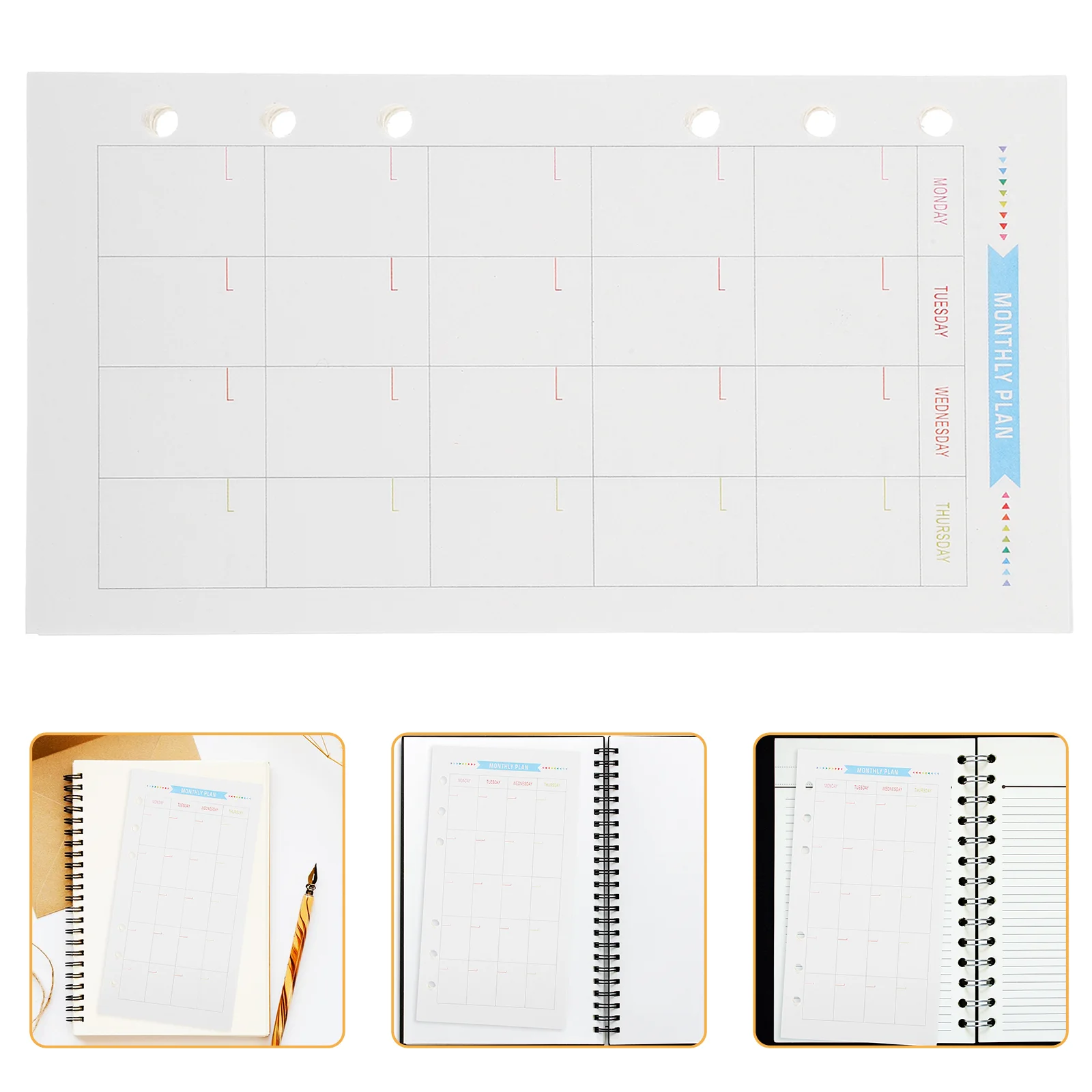 40-листовая бумага с отрывными листами сменные страницы для дисковой переплеты